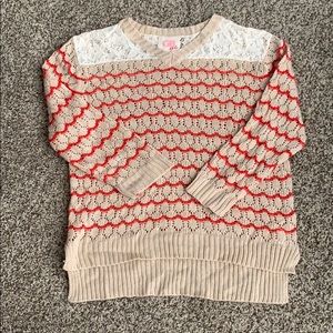 Lightweight v neck sweater.